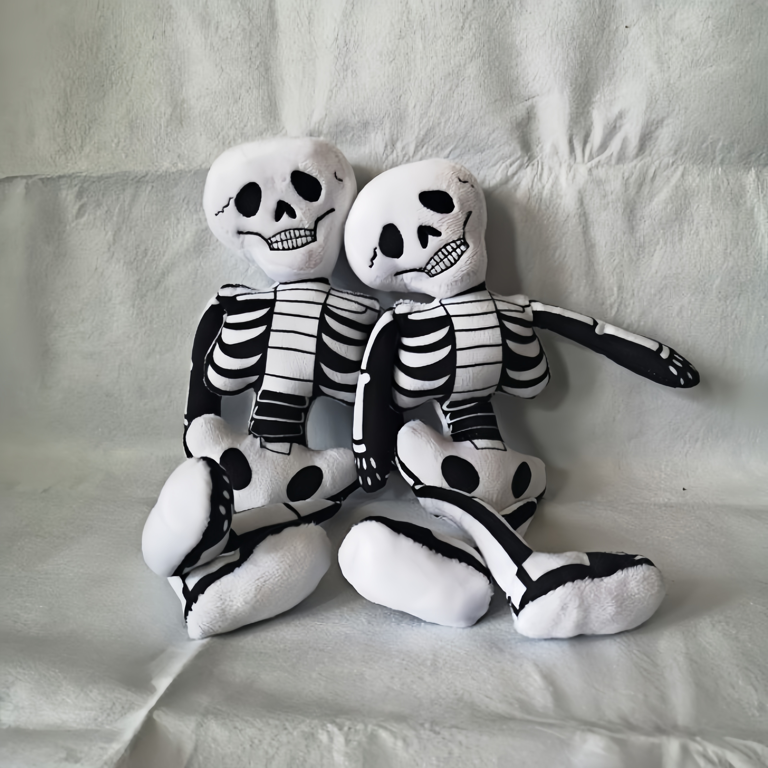 Stuffed skeleton doll online