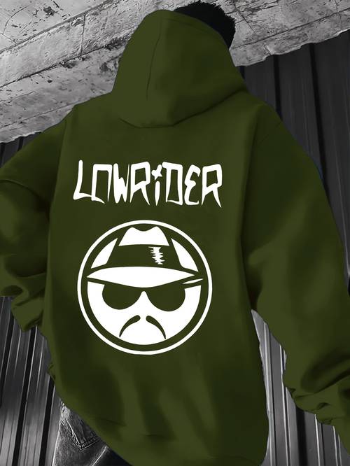 mens new printed hoodie