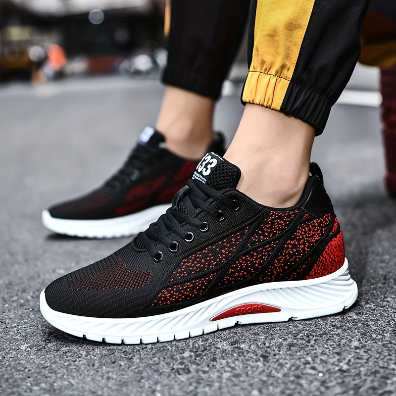 mens casual sneakers 6cm breathable fabric Temu Germany