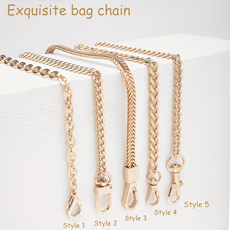 

A Chain Replacement, An Accessory For Extending Women's Bag Chains, Suitable For Handbags, Crossbody Bags, Waist Bags, And Other Stylish Chains, Diy Wallet Making