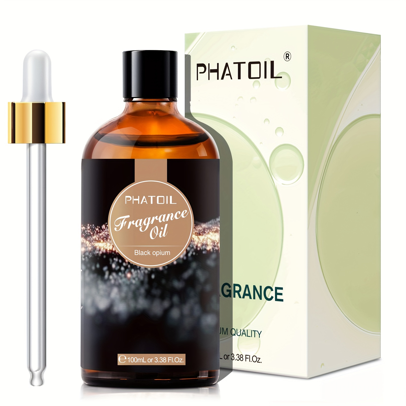 1pc Phatoil Black Opium Fragrance Oils 100ml 3 38fl Oz High