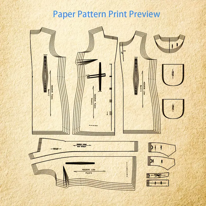 dress cut out template long sleeve dress template Long Sleeve Evening Gown Sewing Pattern (Sizes XS-4X)-parroquiadesanalbertomagno.com