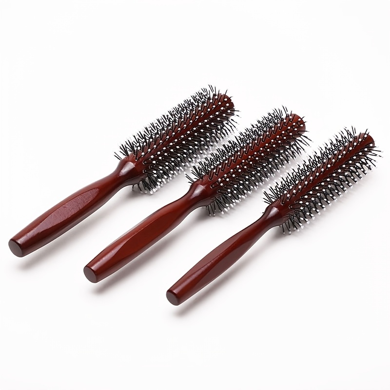 

1pc Tonysasa Styling , Round Comb For Drying And Curling, Lotus , Hairdressing Tool For Women's Use