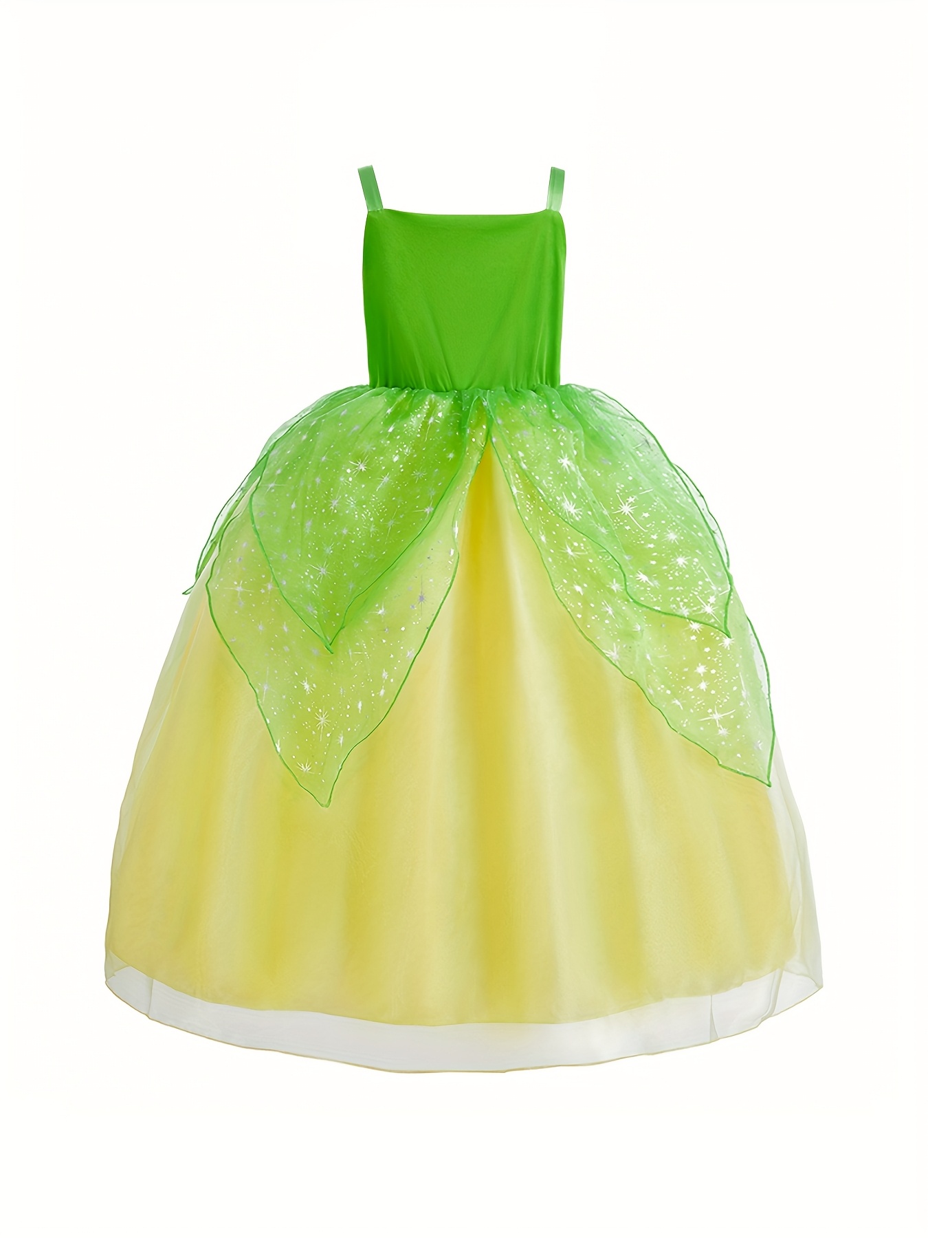 open lace back dress Zapaka Women Simple Lemon Yellow Wedding Party Guest Dress with Ruffles A Line Pleated Maxi Bridesmaid Dress, Lemon Yellow / US14