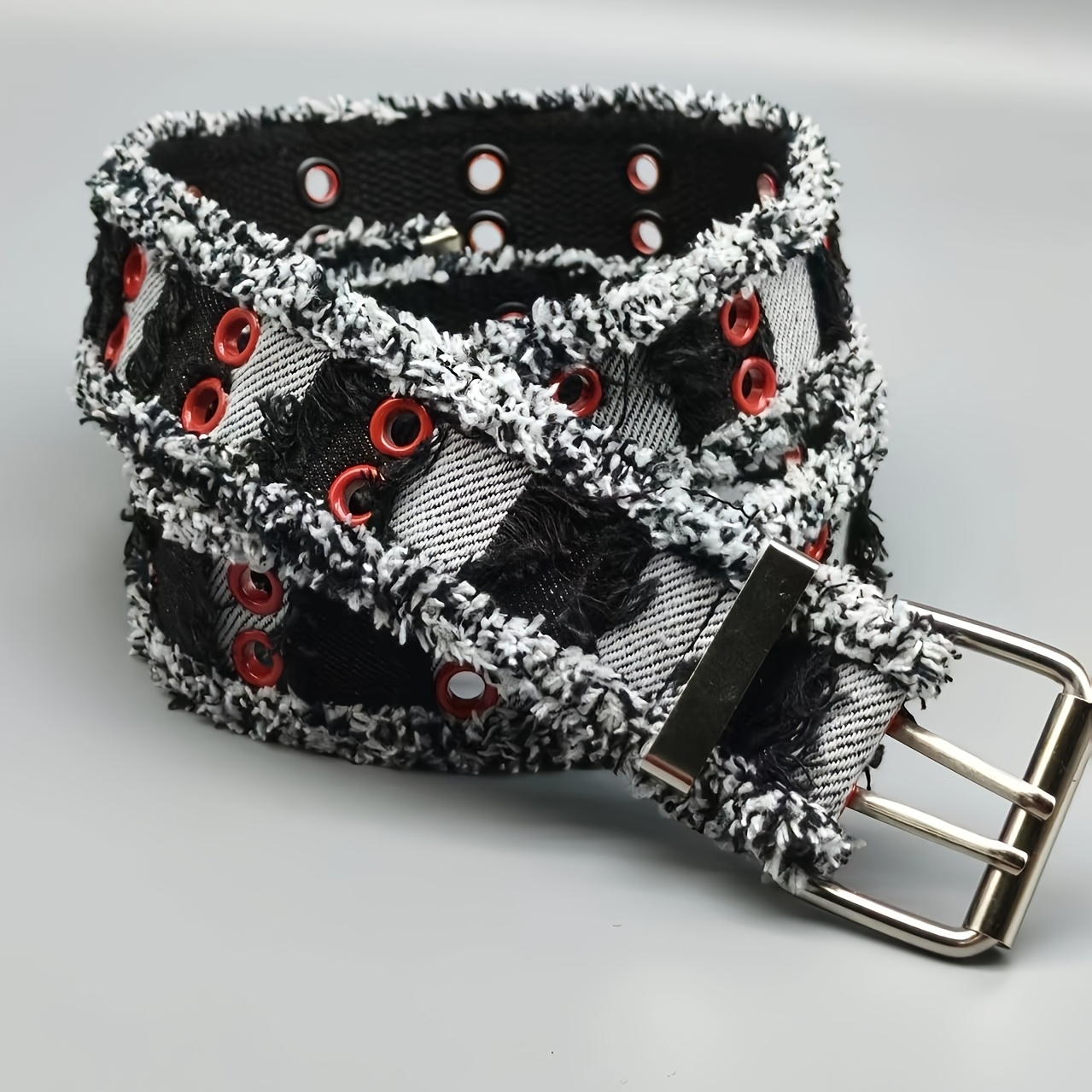 TEMU Cintura da vita Eye, stile intrecciato, moda versatile, casual, unisex