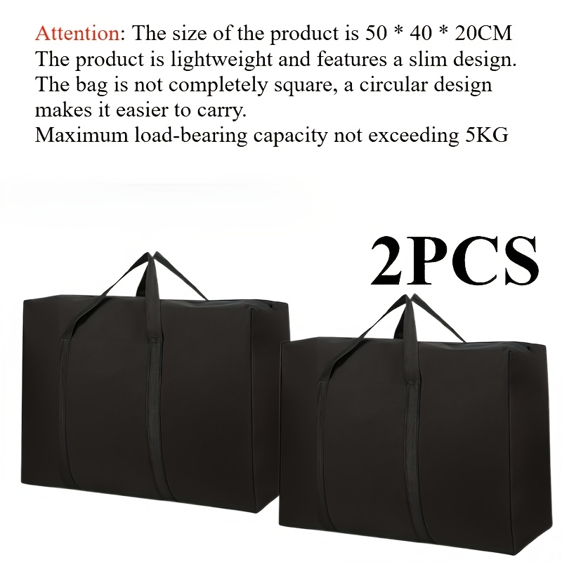 2pcs Foldable Trunk Organiser Storage Bags