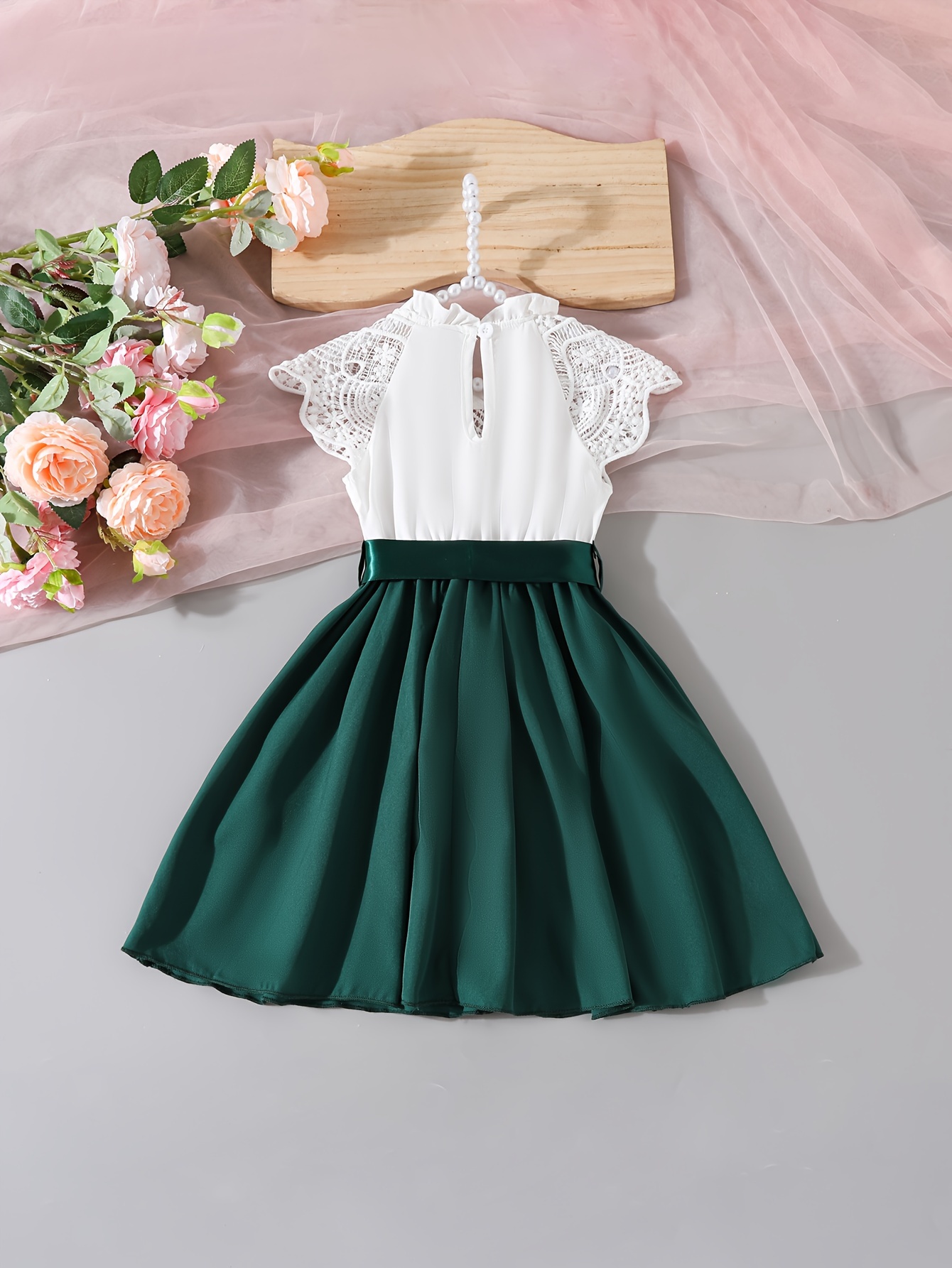summer dress ribbon belt lace - Temu Denmark