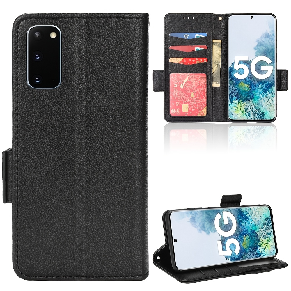 TEMU Phone Case: Suitable For S20 Protective Case, Stand Slot Magnetic Cover