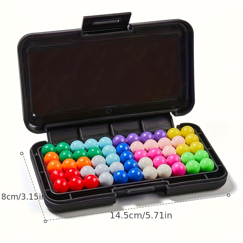 3D Pyramid Unlock Puzzle, Logic Training Toy