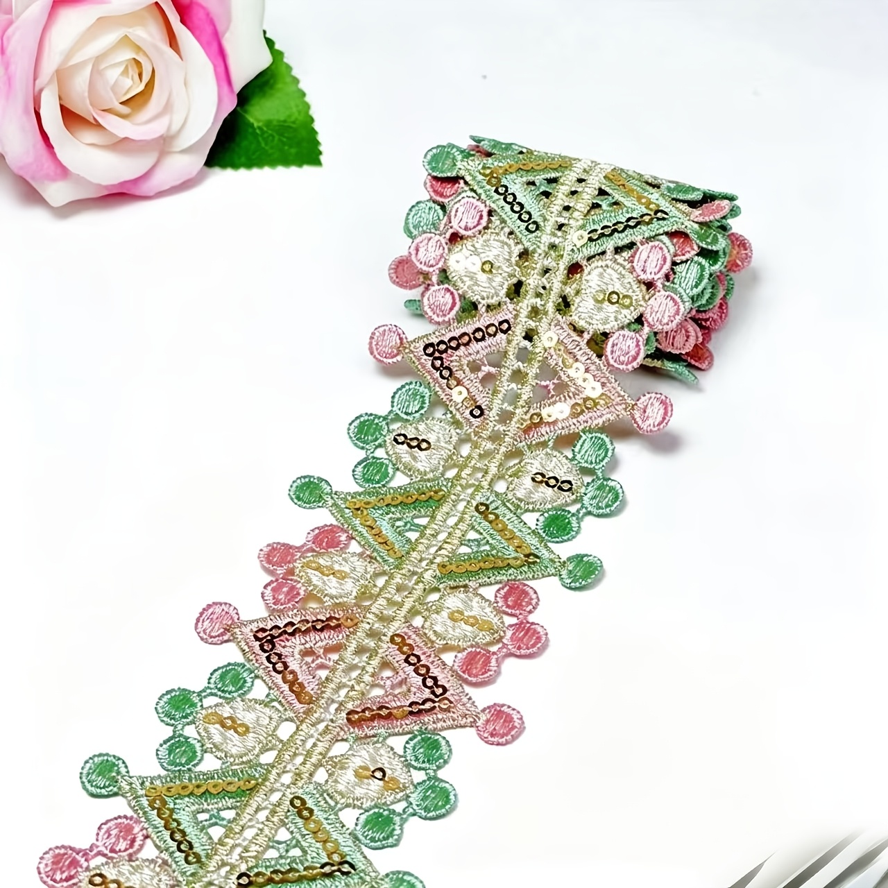 New Ethnic Style Embroidered Water-Soluble Lace