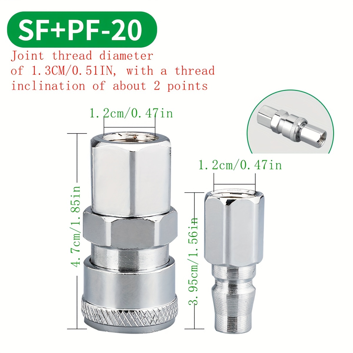 25 Fuß (7,6 M) Hybrid-Luftschlauch 3/8 Zoll Mit 1/4 Zoll Schnellkupplungen – Flexibel & Druckbeständig Für Kompressor & Druckluftwerkzeuge