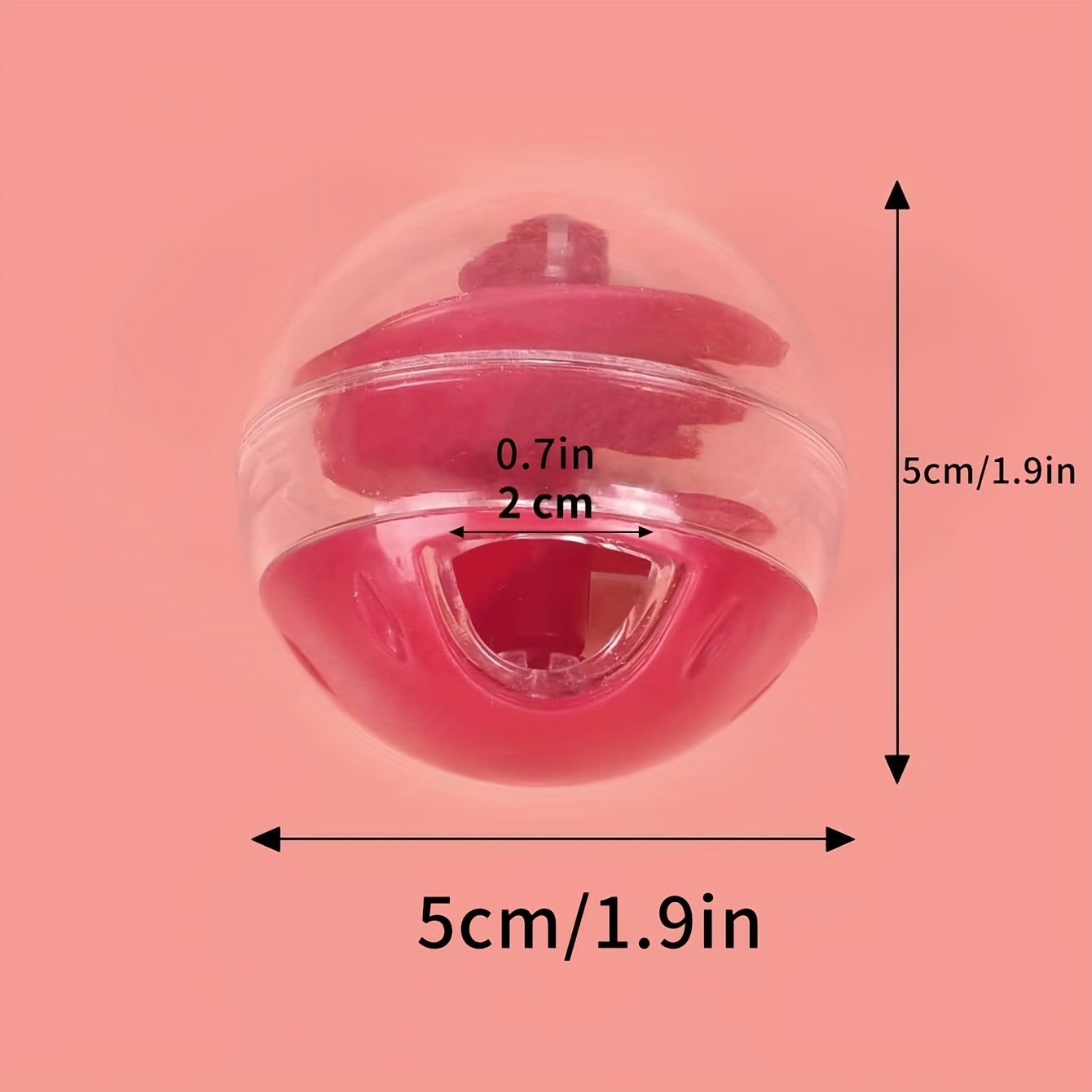 Cat Slow Feeder Toy Pet Slow Feeder Cat Food Dispenser Toy Cat Toy Ball Pet Selfentertainment Toy, Without Battery
