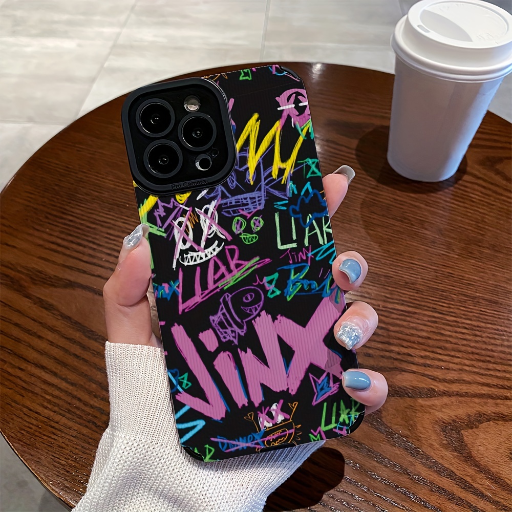 TEMU The Tpu Pattern Is Suitable For Iphone 15 Pro , Compatible With Iphone 14/13 Pro/12/11/7/8 Plus/x/xr/xs Max, Featuring A Stylish And Trendy Full