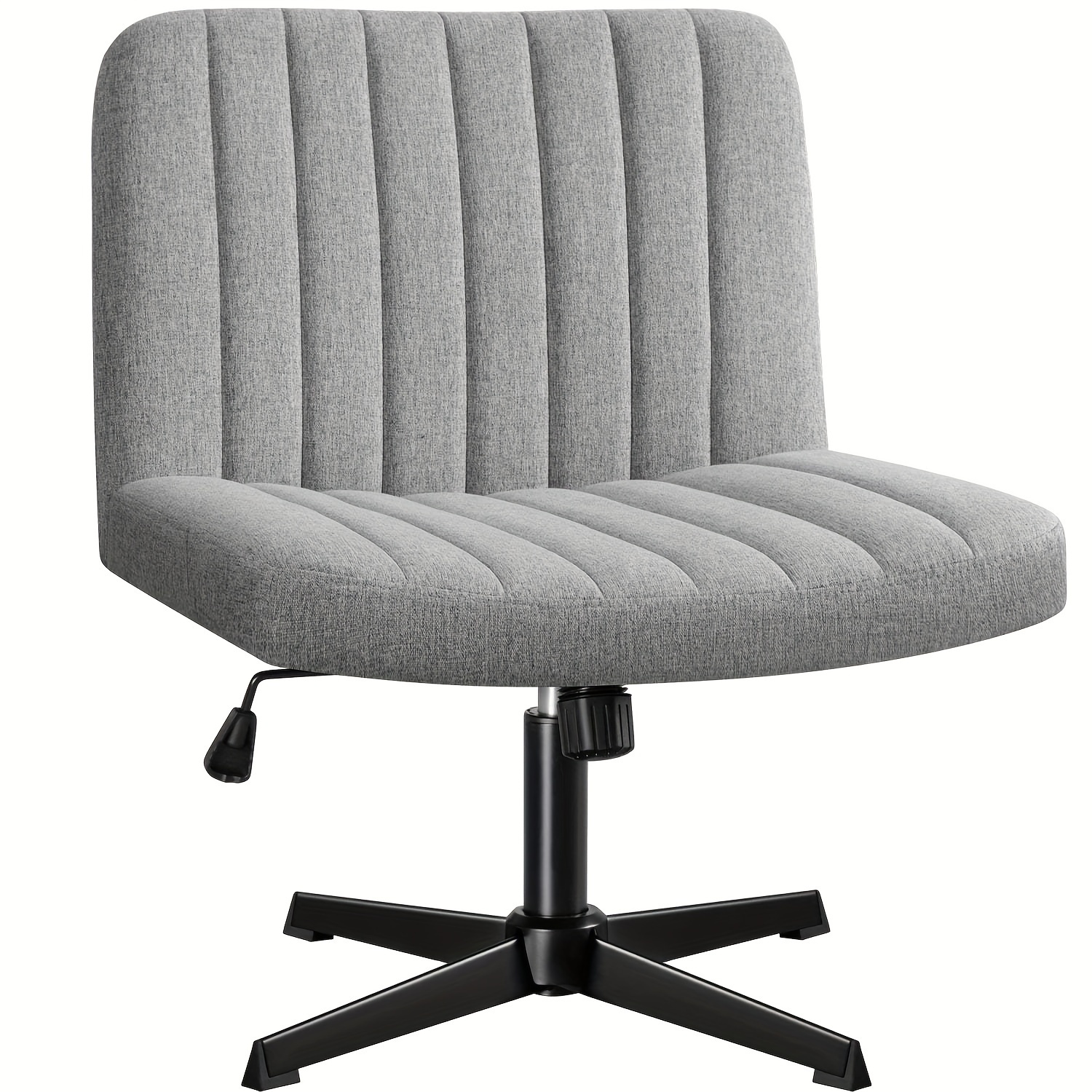 1pc adjustable desk chair armless swivel Temu