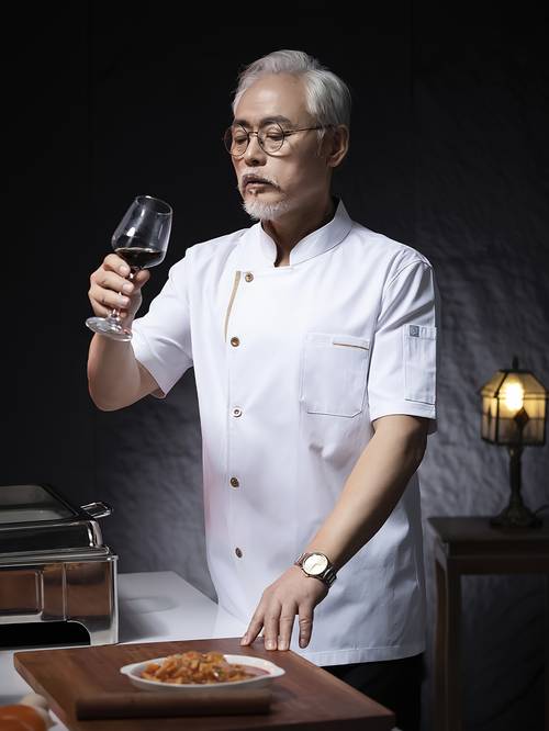 mens chef workwear with short sleeves breathable and comfortable specifically designed for culinary schools and restaurants
