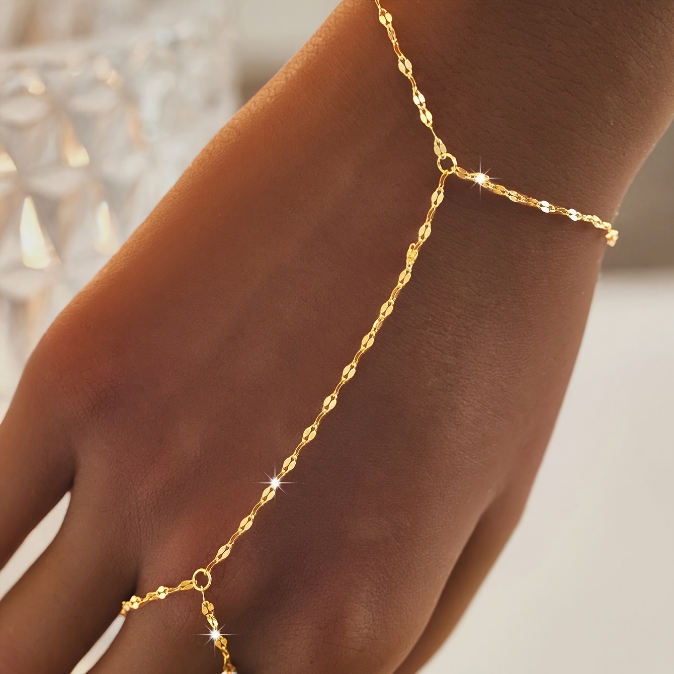 TEMU 1pc Elegante Pulsera Entrelazada , Pulsera Clásica Versátil y Fácil de Usar para de Mujer, Adecuada para Uso Diario y Banquetes, Exquisito