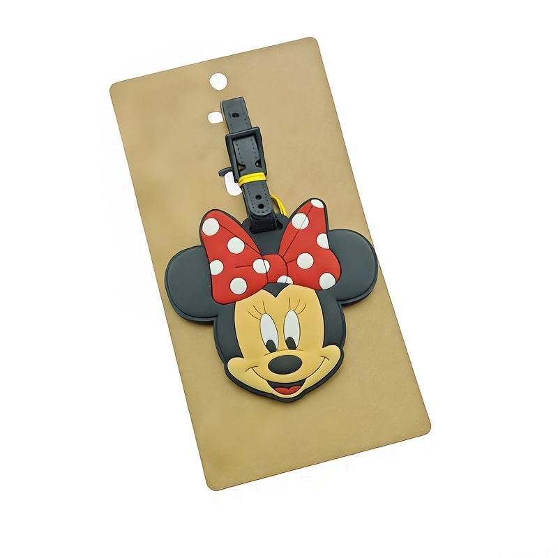 TEMU Mouse Luggage Tag, Cute Mouse Boarding Luggage Tag, Luggage Identification Tag, Small Pendant Charm