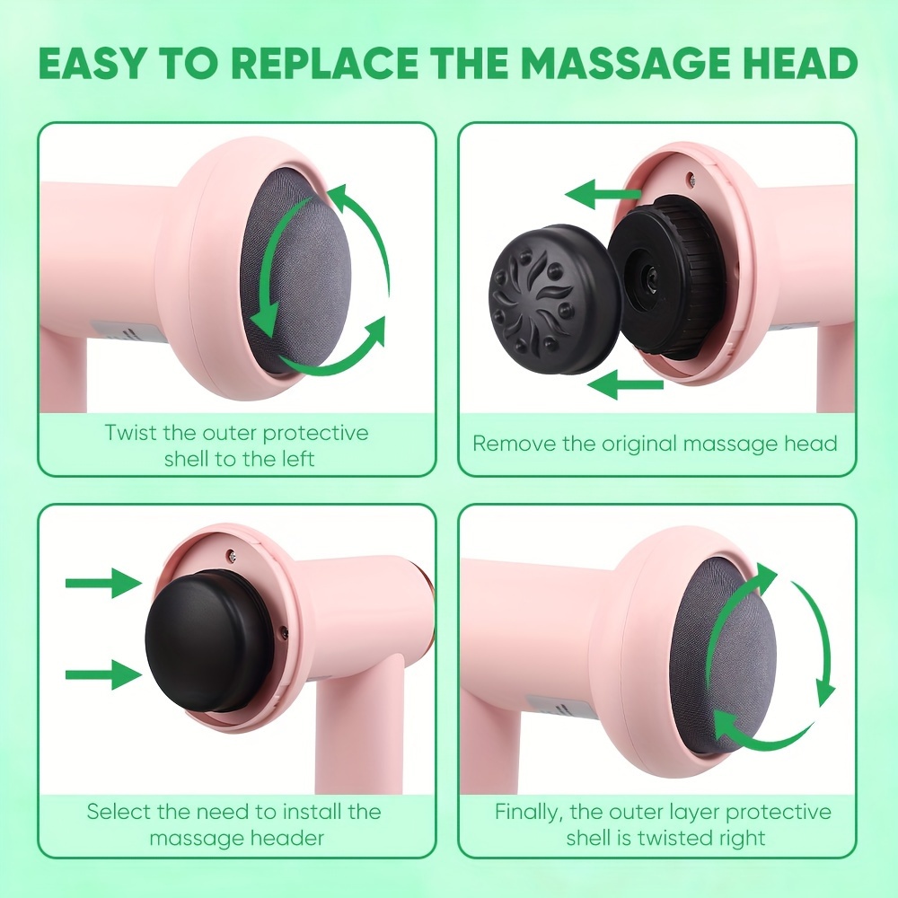 electric body massager for the whole body abdomen legs waist massager multi functional handheld   instrument mothers day gift details 3