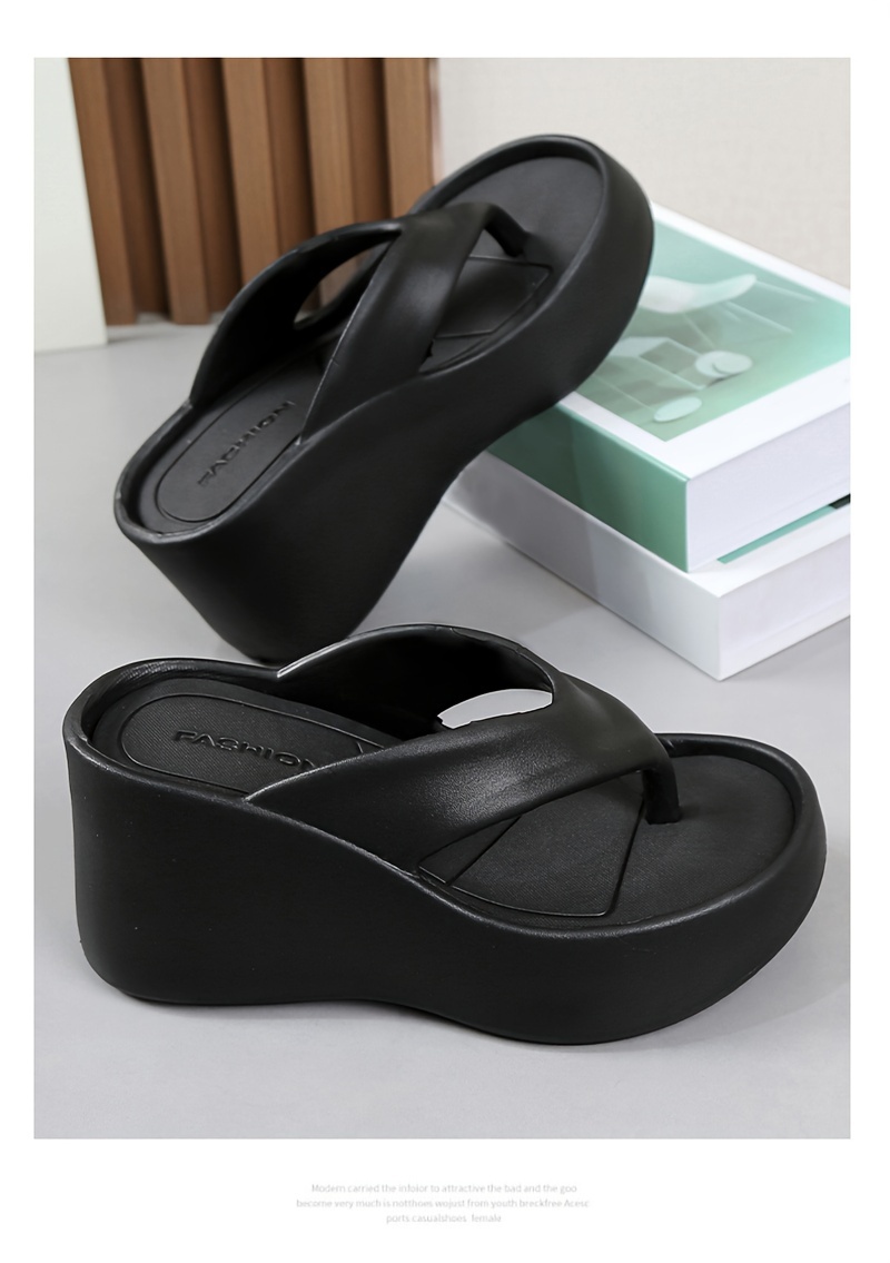 womens   flip flops with arch support casual slide sandals for indoor outdoor summer patio pool non slip eva sole Product details 12