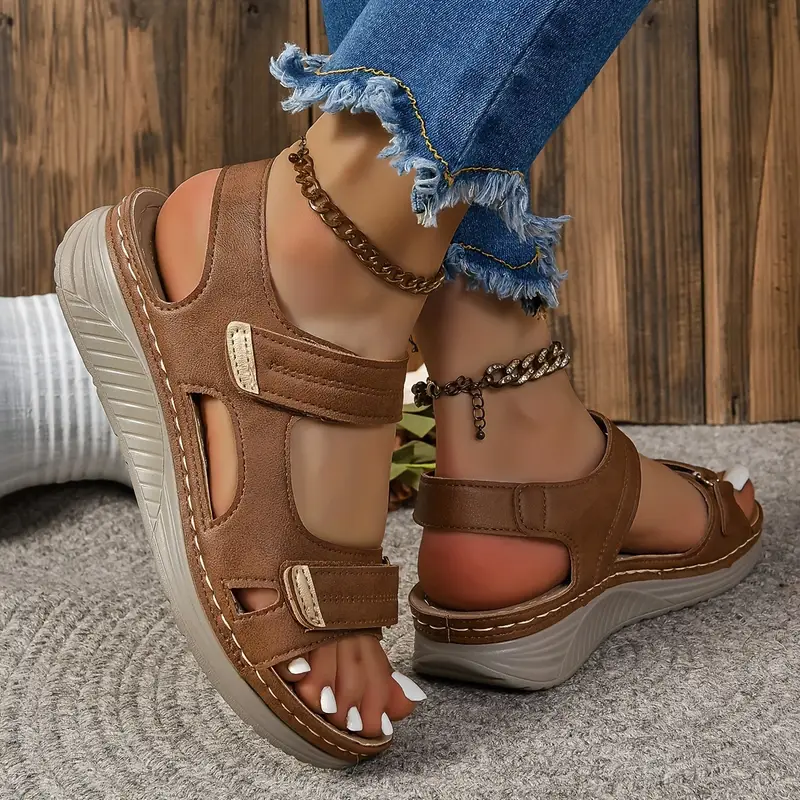 womens summer wedge details 7
