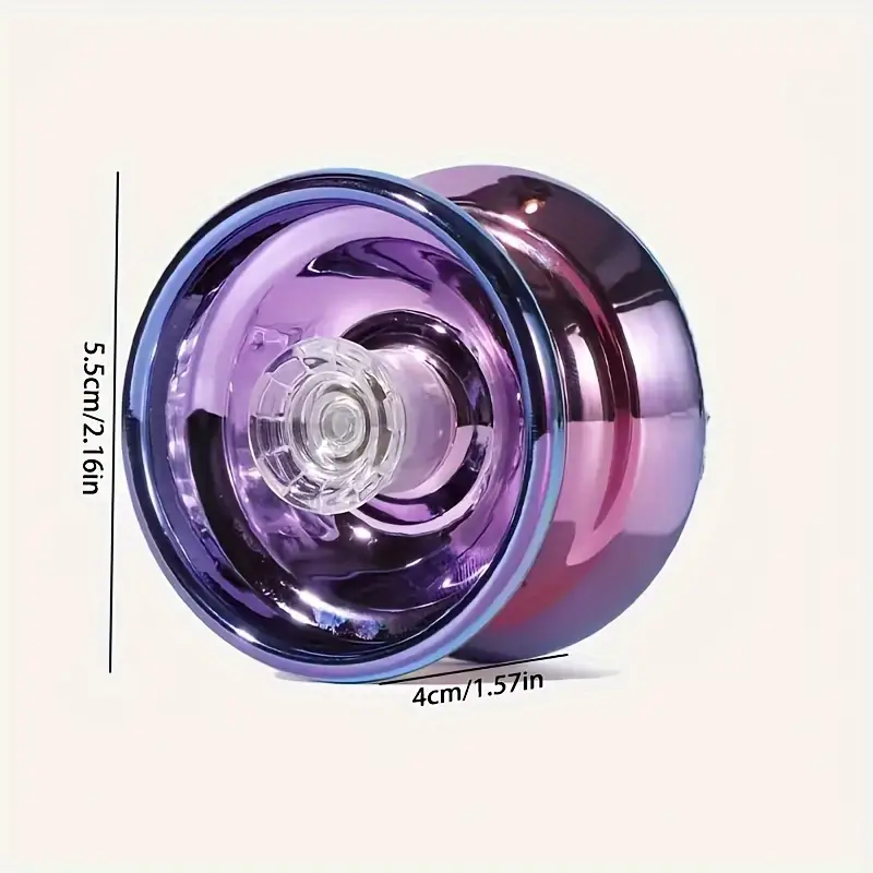 fei metal alloy yo yo vibrant red ideal for beginners young adults outdoor play great halloween christmas birthday gift best for christmas details 6