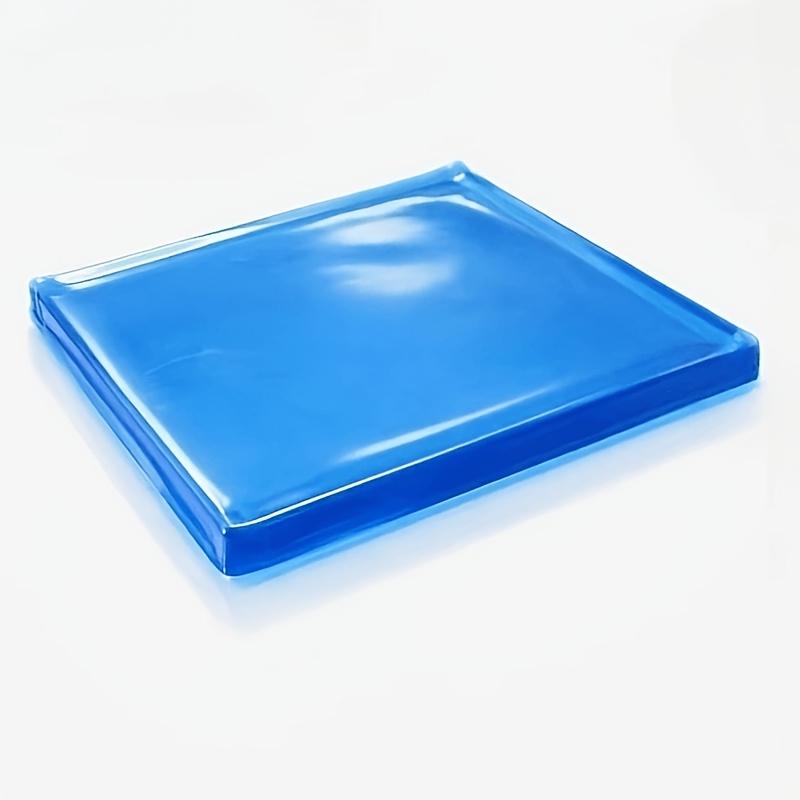 TEMU Diy Cooling Gel Seat Cushion, Suitable For Motorcycle Seat Shock-absorbing Gel Pad, Comfortable Seat Protector, Universal Gel Cooling Seat