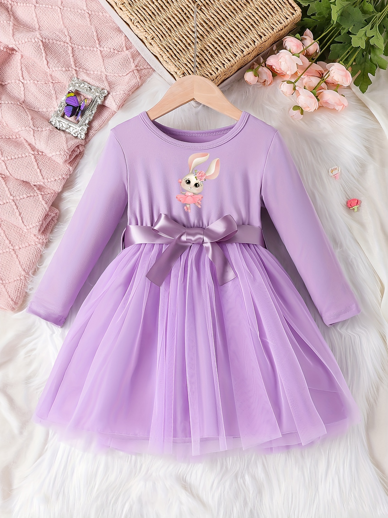 Baby girl best sale lavender easter dress