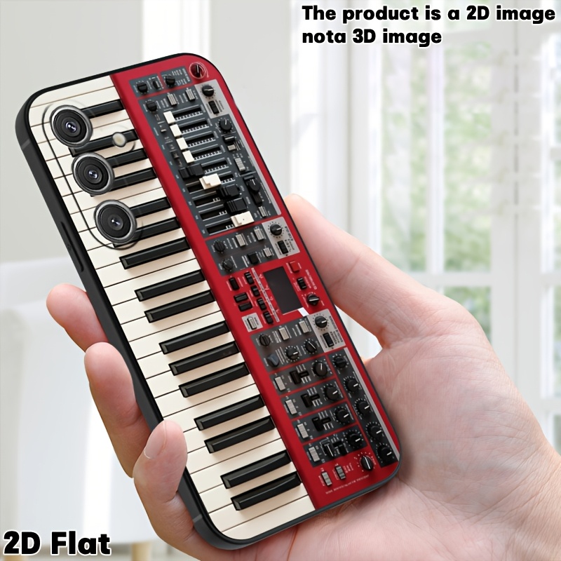 TEMU Phone Case - 2d Printing Creative Piano Keys Applicable To Galaxy A73 A55 A54 A53 A52 A51 A50 Galaxy S24 S23 S22 Ultra A10 A13 A14 A15 A16 A20