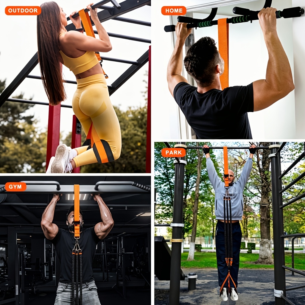 3pcs Universal Pull-Up Resistance Bands for Strength Training