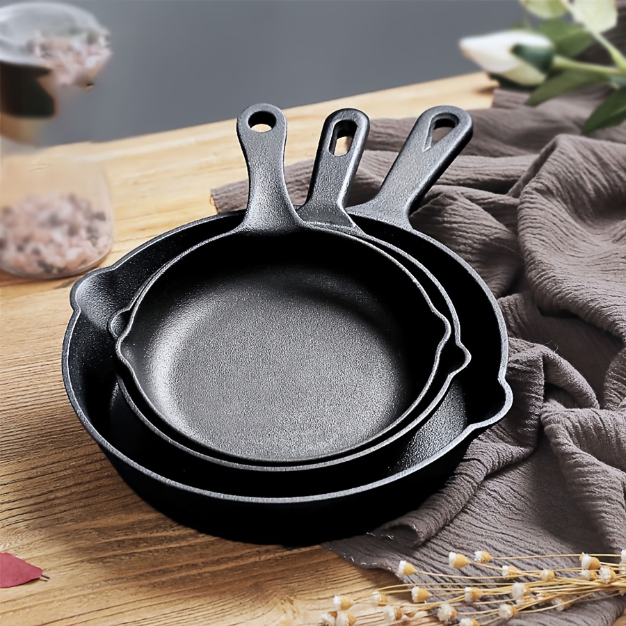 

3pcs\4pcs\5pcs Wok - Iron Set - Pan For Camping And Cooking