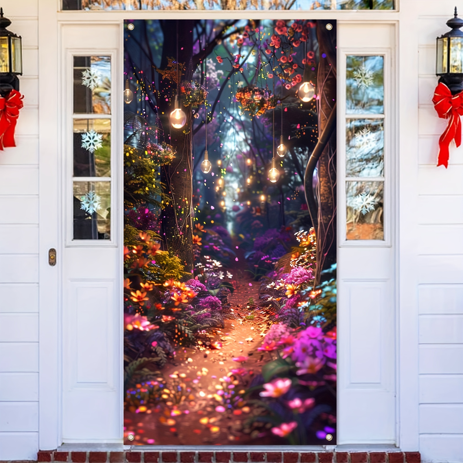 

Pathway 70x35" Vinyl Banner - Magical Entrance Decor For Home & Garden, Parties & Anniversaries