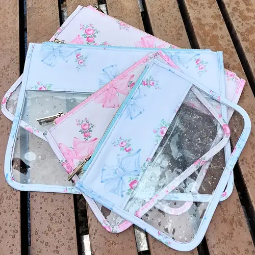 6 Pcs A4 Project Bags With Handles - Multi-color File Storage For Quilting, Crafts & Documents