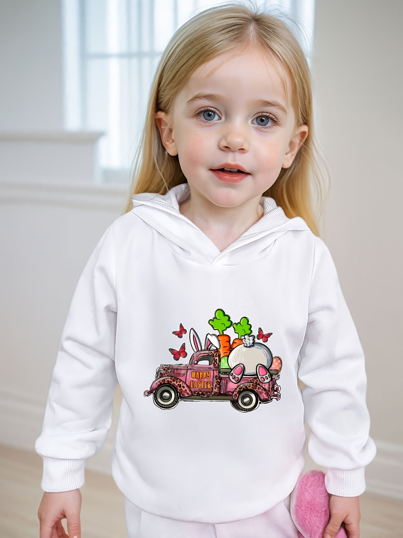 BULLPIANO Toddler Baby Boy Girl Little Cute Bear Hoodie Jacket Plush Winter Warm Zip-up Sweatshirt Coat 9 Months-5 Years