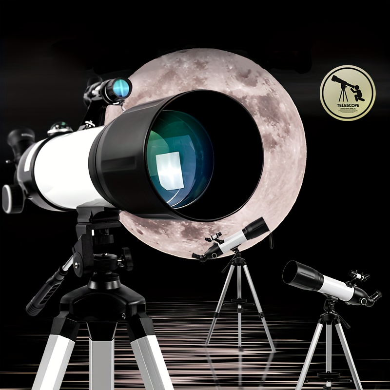 

Outdoor Telescope, Adult High Power Telescope - 500x90mm Professional Refracting Telescope, High-density Prism, Suitable For Beginners Astronomy, With 58lb Packaging