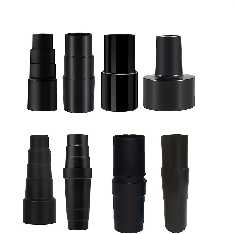 TEMU Set Of 8 Universal Plastic Adapters For Vacuum Cleaner Hoses, Reducing To 1-1/4 Inches (about 3.2 Cm)