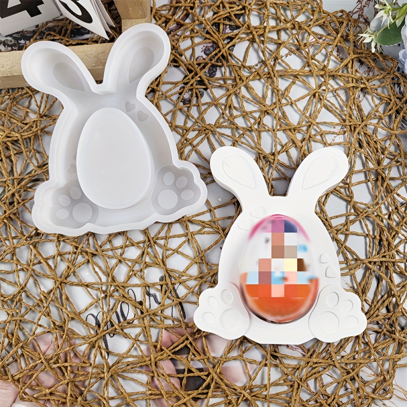 

Love Hollow Egg Rabbit 3d Decorative Silicone Mold Diy Candle Silicone Mold Decorative Silicone Mold Home Decoration Epoxy Resin Mold S0950