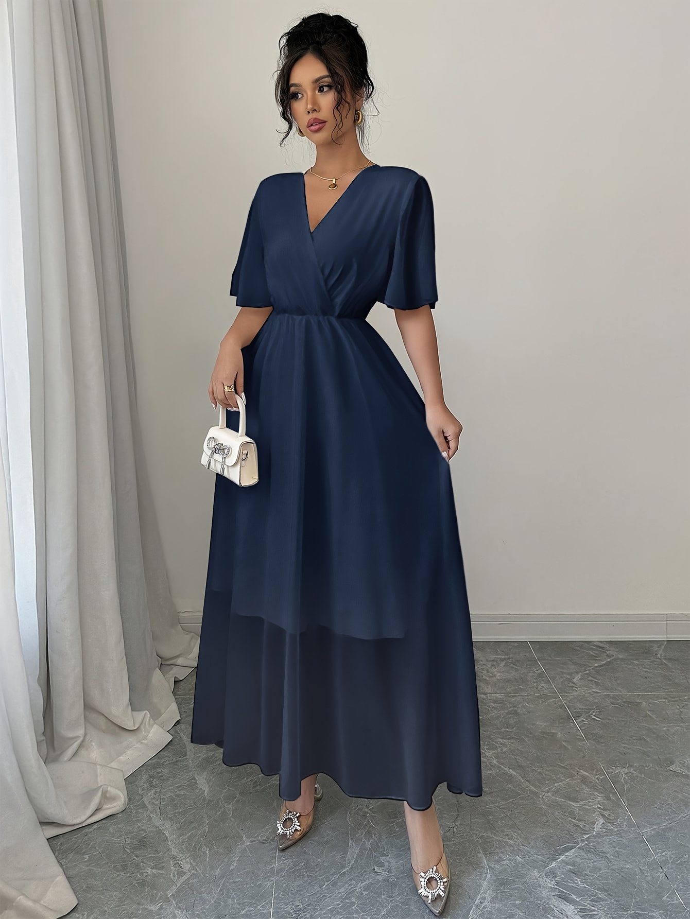 yy0227402 summer solid color minimalist elegant - Temu Portugal