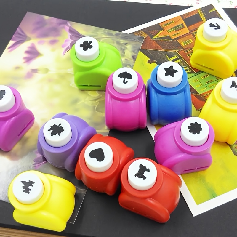 6pcs Mini Embossing & Punch Set for DIY Scrapbooking