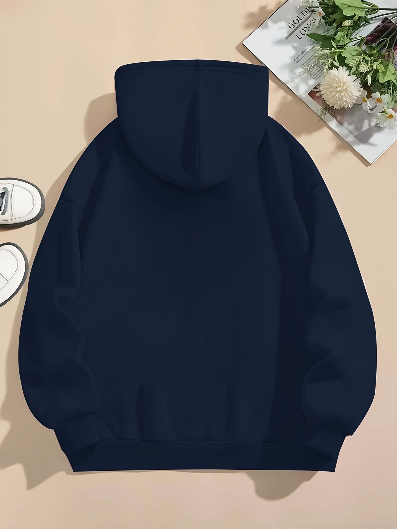 sweat à capuche femme de étoilée de van - pull doublé en avec imprimé 1889 at night , manches longues et poches, parfait pour l automne/hiver, style décontracté, vêtements d automne hiver | design | s Détails du produit 11