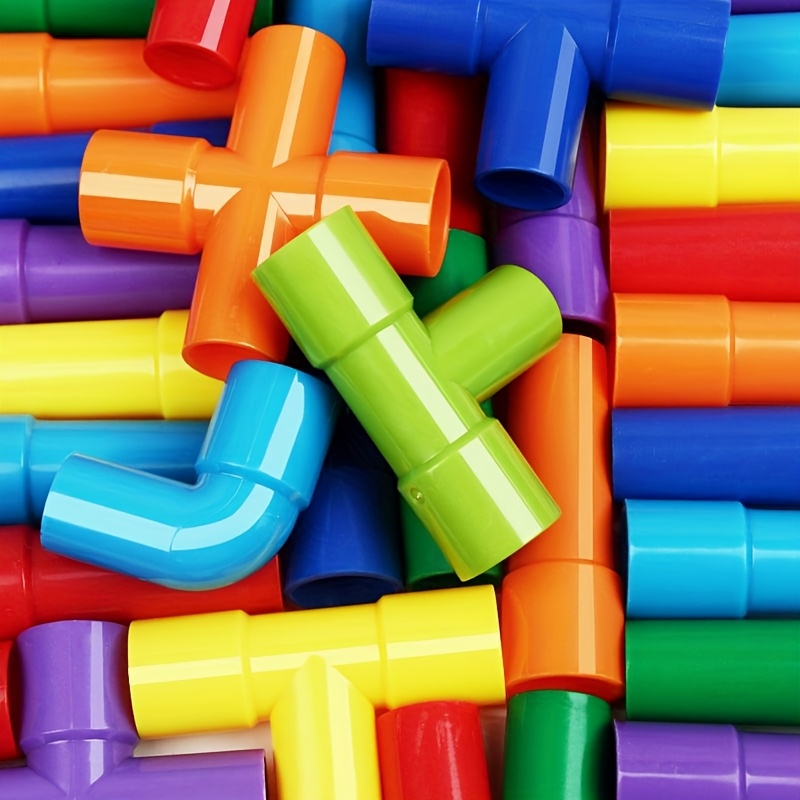 Design Your Own Plumbing Blocks Educational Toy Set
