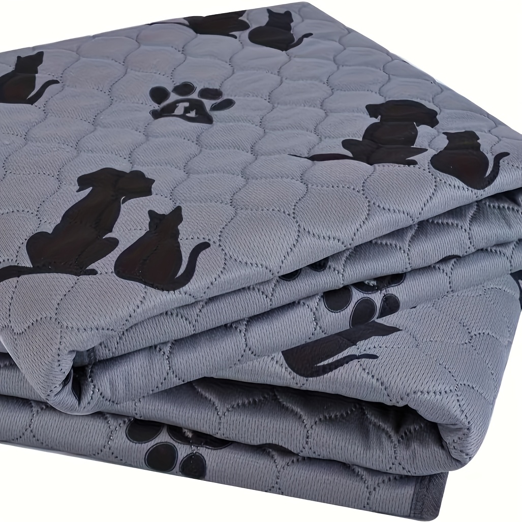 TEMU 2pcs Washable Dog Urine Pads, Reusable Dog Urine Pads Non-slip, Pet Supplies Dog Urine Pads For Pet Training, Suitable For Cars, Sofas, Living