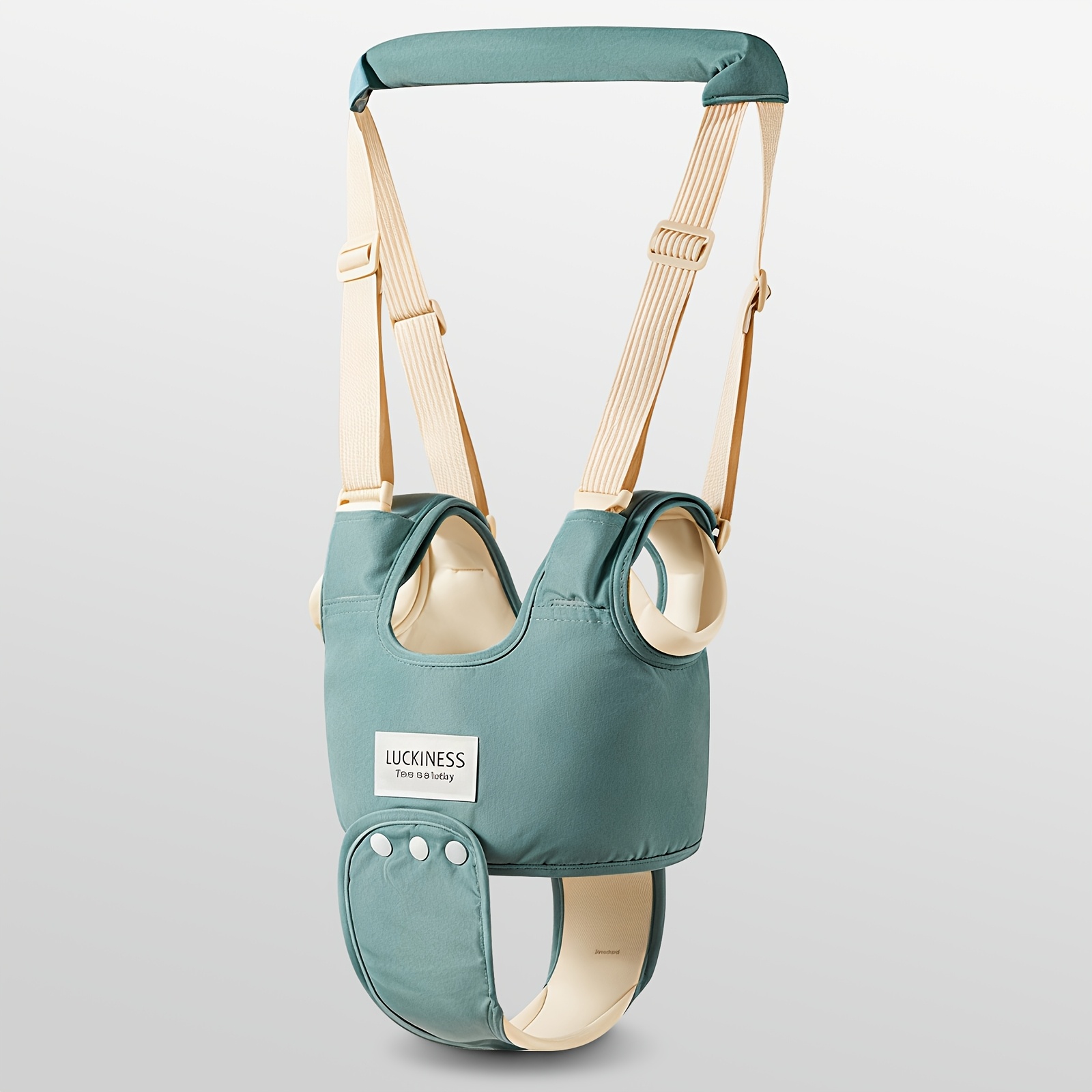 TEMU Arnés de Ajustable para Bebés con Soporte de y Correa de Entrepierna Desmontable – Asistente de y Seguridad para Bebés que Aprenden a Sentarse y