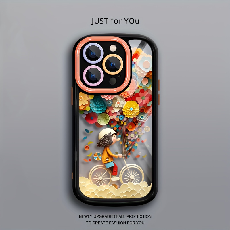 Adorable cartoon couple bear pattern phone case, for iPhone 15 Pro Max mobile phone case High-end quality mobile phone case 14Pro/13 Pro/12Pro/12 for men and women, Anti-drop case anti-scratch High Quality phone case