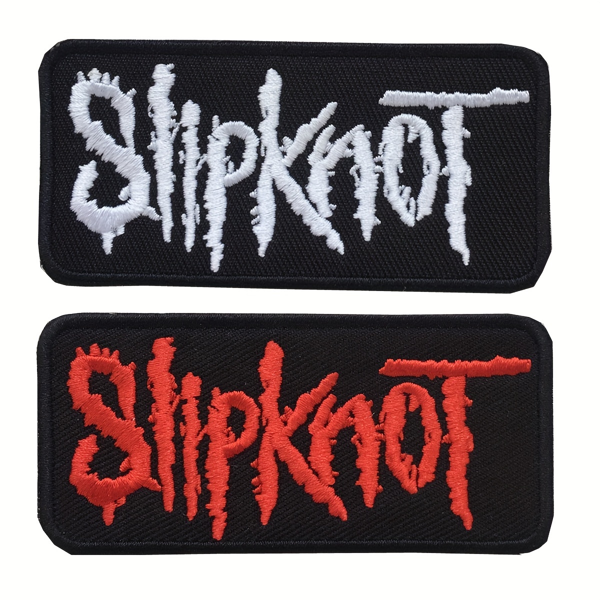 

1pc, /red Slipknot On Embroidered Suitable For Diy Jackets Clothing Hat Decoratio.