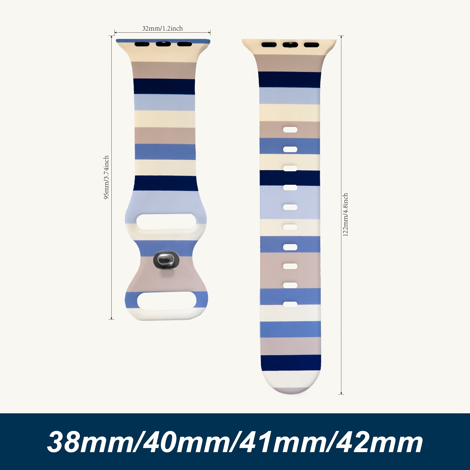 E-shop SE1/2 Ultra1/2/3 /5/6/7/8/9/10 Kompatibel mit Apple Watch Silikonarmband Langlebig Farbecht Einfache Installation Leichter Komfortable Größe