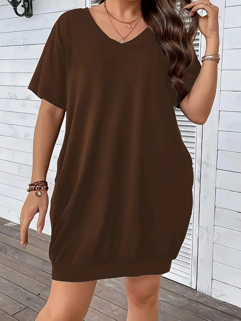 Elegant Solid Pocket V Neck Tops Elegant Solid Pocket V Neck Tops