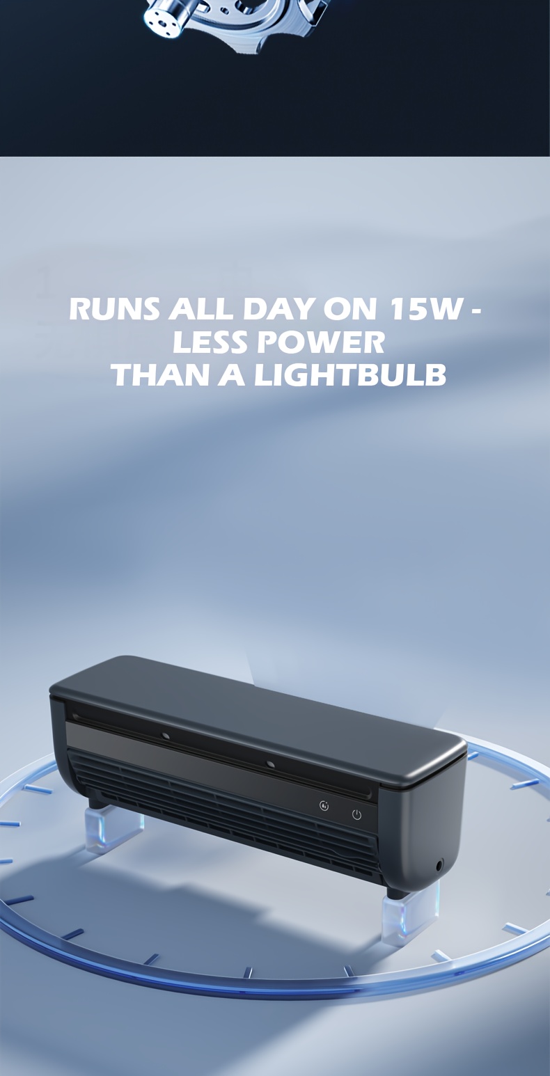 Semiconductor Refrigeration 868, Superconductor Ice Fog AC Fan Mini Ice Fog Fan, Multi-Function Air Cooler, Humidification Spray Fan, with 6000Mah Battery, Very Suitable for Home, Bedroom, Outdoor Camping