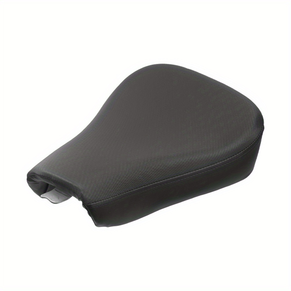 TEMU Solo Seat Cushion For The Front Driver Of A Black Motorcycle, Compatible With For Models Xl1200, 883, 72, And 48 From 2010 To 2015