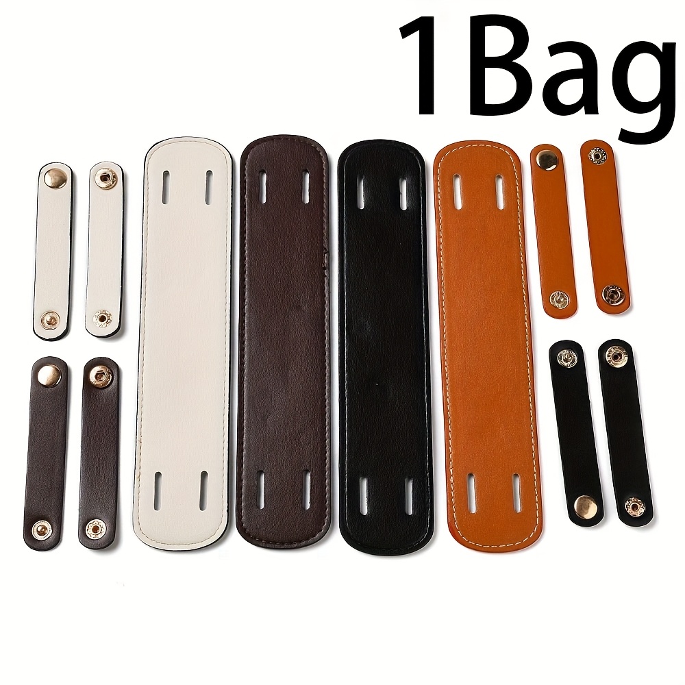 1Bag Wide Shoulder Strap Pads Leather Handle Wrap Cover Comfortable  Handbag Strap Purse Strap Protector for Tote Crossbody Leather Purse Bag 
