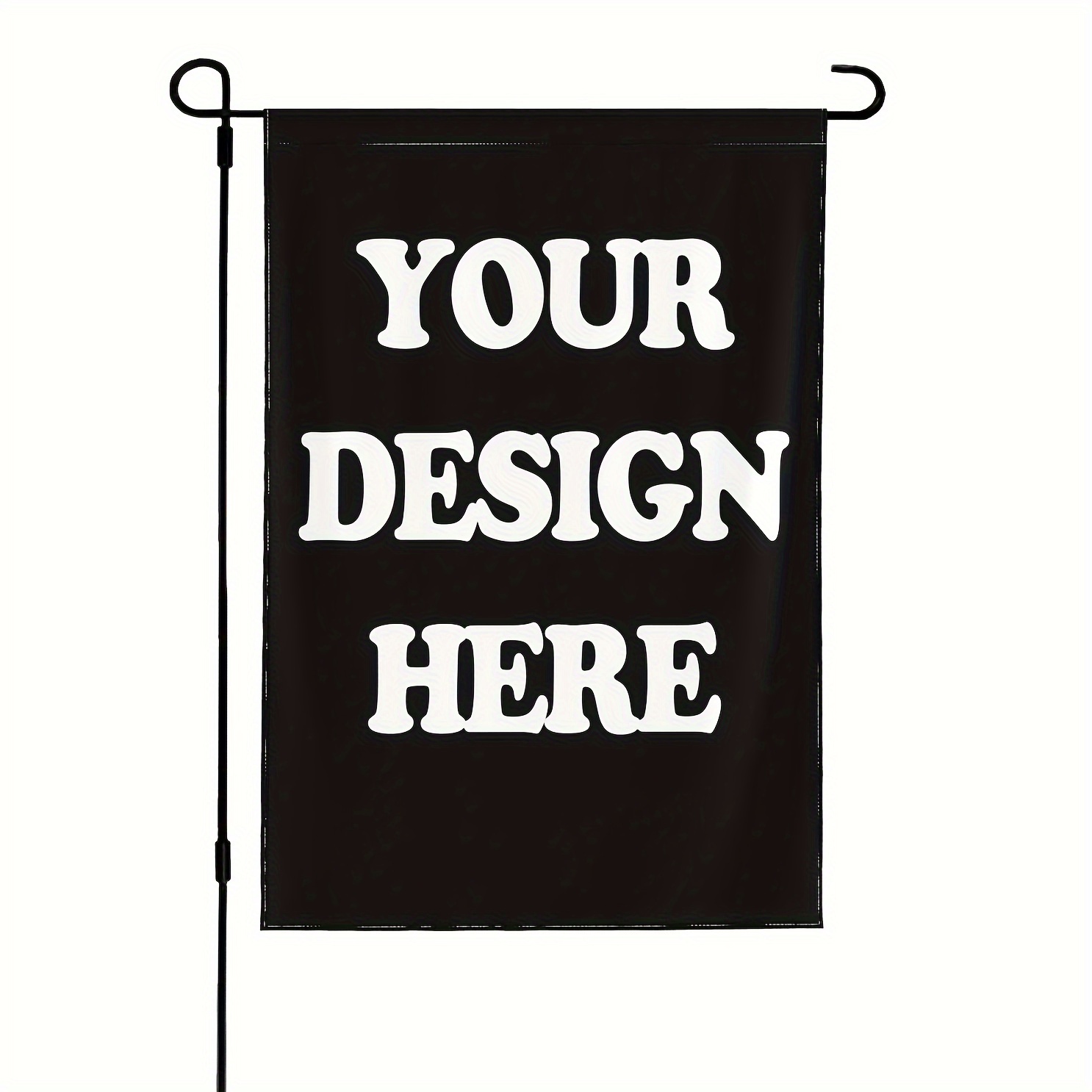 

1pc, Custom Garden Flag, 12x18inch Double Sided Outdoor, Personalized Yard Flags Decor, Outside Add Your Image Text Logo, Customize Gifts Indoor Outdoor Decoration